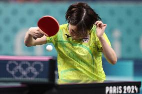 (PARIS2024)FRANCE-PARIS-OLY-TABLE TENNIS