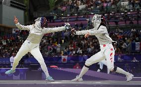 (PARIS2024)FRANCE-PARIS-OLY-FENCING