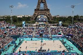 (PARIS2024)FRANCE-PARIS-OLY-BEACH VOLLEYBALL