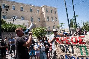 Protest In Athens