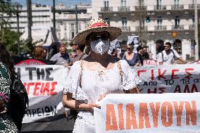 Protest In Athens