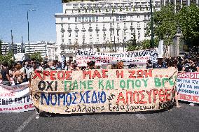 Protest In Athens