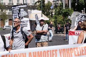 Protest In Athens