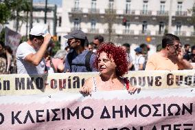 Protest In Athens