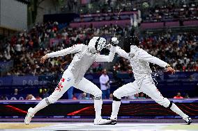 (PARIS2024)FRANCE-PARIS-OLY-FENCING