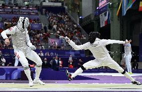 (PARIS2024)FRANCE-PARIS-OLY-FENCING