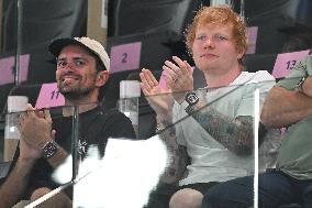 Paris 2024 - Ed Sheeran In The Stands