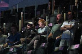 Paris 2024 - Ed Sheeran In The Stands