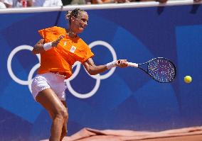 (PARIS2024) FRANCE-PARIS-OLY-TENNIS