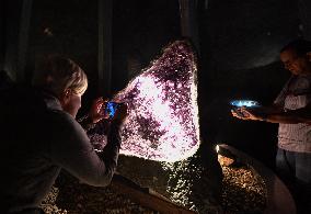 SWITZERLAND-VALLORBE-CAVES