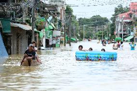 MYANMAR-BAGO-FLOOD