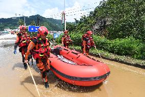 Rescue Operation In Flood-Affected Areas - China