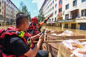 Rescue Operation In Flood-Affected Areas - China