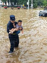 Rescue Operation In Flood-Affected Areas - China