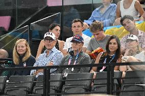 Paris 2024 - Bill Gates In The Stands