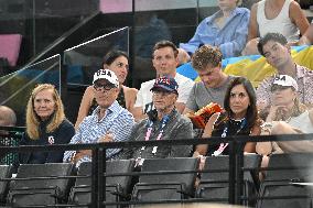 Paris 2024 - Bill Gates In The Stands