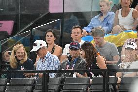 Paris 2024 - Bill Gates In The Stands