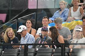 Paris 2024 - Bill Gates In The Stands