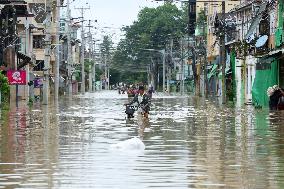 Flood In The Southern Myanmar