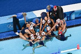 (PARIS2024)FRANCE-SAINT-DENIS-OLY-WATER POLO