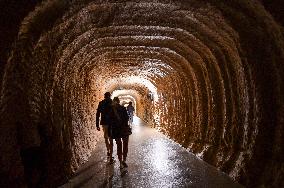 Vallorbe Caves In Switzerland