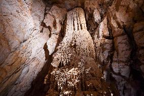 Vallorbe Caves In Switzerland