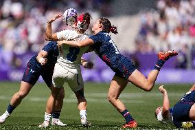 Paris 2024 - Rugby 7s - France v USA