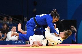 Paris 2024 - Judo - Sarah Leonie Cysique of France Wins Bronze