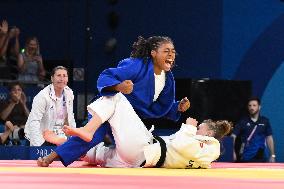 Paris 2024 - Judo - Sarah Leonie Cysique of France Wins Bronze