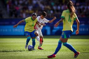 Brazil v Japan: Women's Football - Olympic Games Paris 2024: Day 2