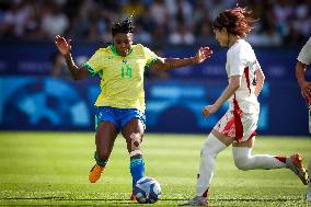 Brazil v Japan: Women's Football - Olympic Games Paris 2024: Day 2