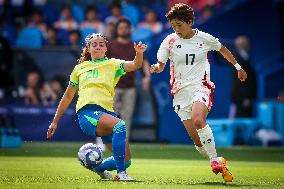 Brazil v Japan: Women's Football - Olympic Games Paris 2024: Day 2