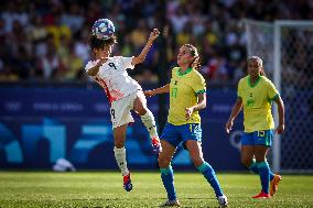 Brazil v Japan: Women's Football - Olympic Games Paris 2024: Day 2