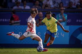 Brazil v Japan: Women's Football - Olympic Games Paris 2024: Day 2