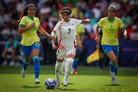 Brazil v Japan: Women's Football - Olympic Games Paris 2024: Day 2