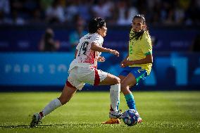 Brazil v Japan: Women's Football - Olympic Games Paris 2024: Day 2