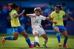 Brazil v Japan: Women's Football - Olympic Games Paris 2024: Day 2