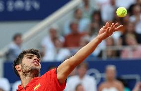 (PARIS2024) FRANCE-PARIS-OLY-TENNIS