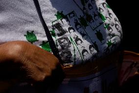 Mothers, Fathers And Relatives Of The 43 Missing Ayotzinapa Students Meet Privately With Andrés Manuel López Obrador, President