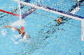 (PARIS2024) FRANCE-SAINT-DENIS-OLY-WATER POLO