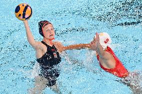 (PARIS2024) FRANCE-SAINT-DENIS-OLY-WATER POLO