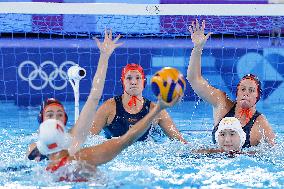 (PARIS2024) FRANCE-SAINT-DENIS-OLY-WATER POLO