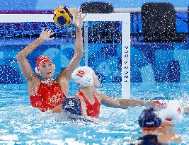 (PARIS2024) FRANCE-SAINT-DENIS-OLY-WATER POLO