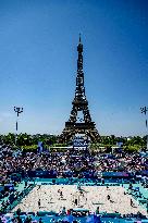 Paris 2024 - Beach Volley General View