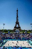 Paris 2024 - Beach Volley General View