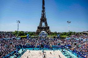 Paris 2024 - Beach Volley General View