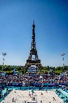 Paris 2024 - Beach Volley General View