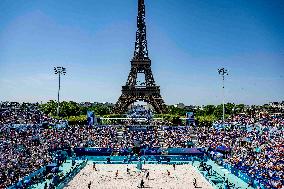 Paris 2024 - Beach Volley General View