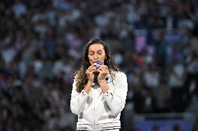 Paris 2024 - Fencing - Sara Balzer Wins Silver Medal