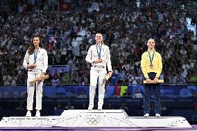 Paris 2024 - Fencing - Manon Apithy-Brunet Wins Gold